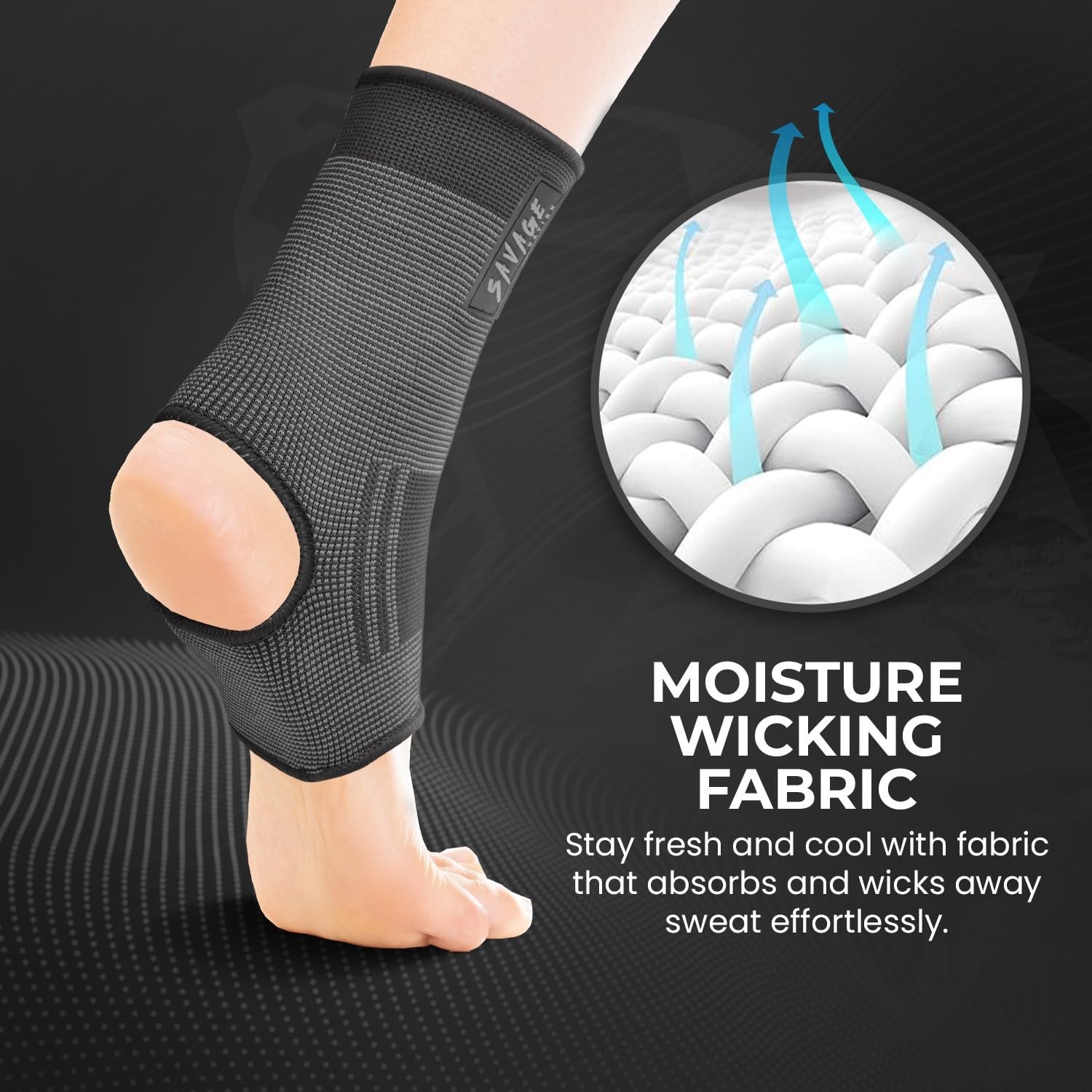 Ankle Brace Support Sleeves +Gel Boxing Hand Wraps Set Boxing Knuckle Padded Glo