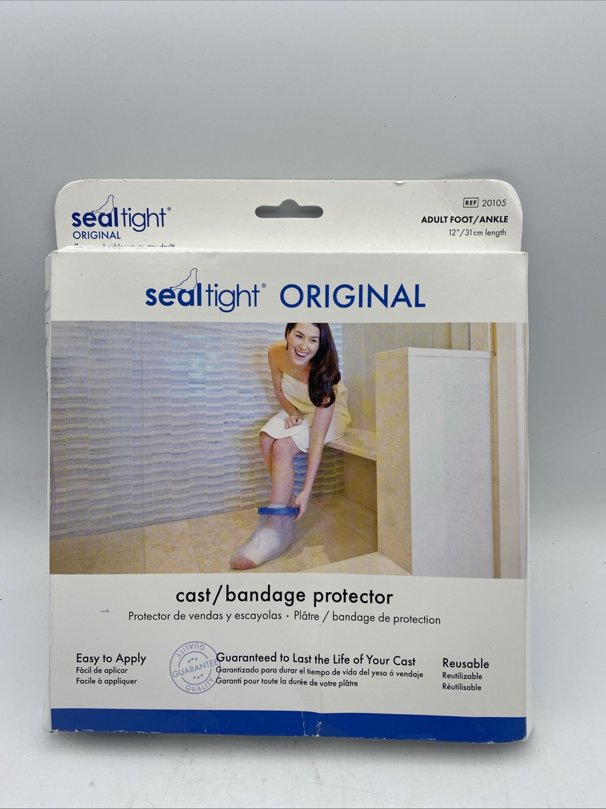 SealTight Seal Tight Adult 20105 Foot Ankle 12″ cast bandage swimming protector