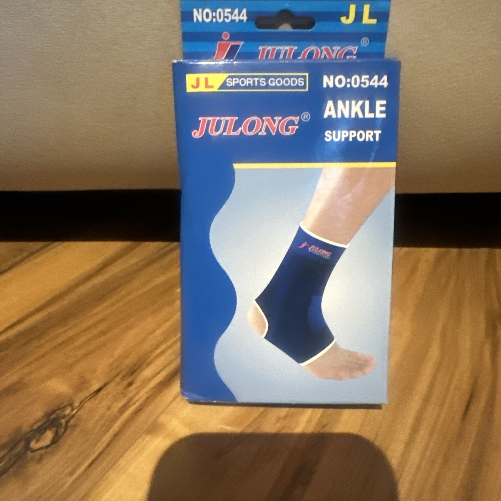 Ankle 2 Piece Brace Elastic Muscle Support Sports Pain Relief Foot Arthritis