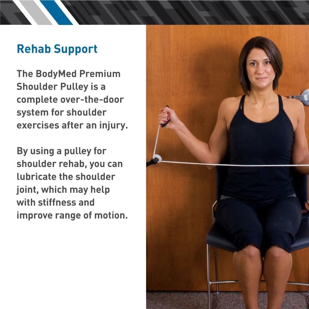 Portable Shoulder Pulley for Effective Home Rehab – Compact & Easy to Use