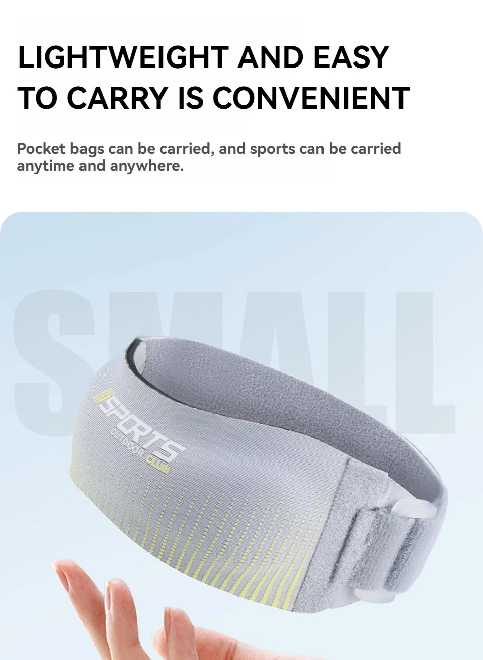 Stryde Precision Strap Knee Brace Silicone Pad Adjustable Breathable Sport