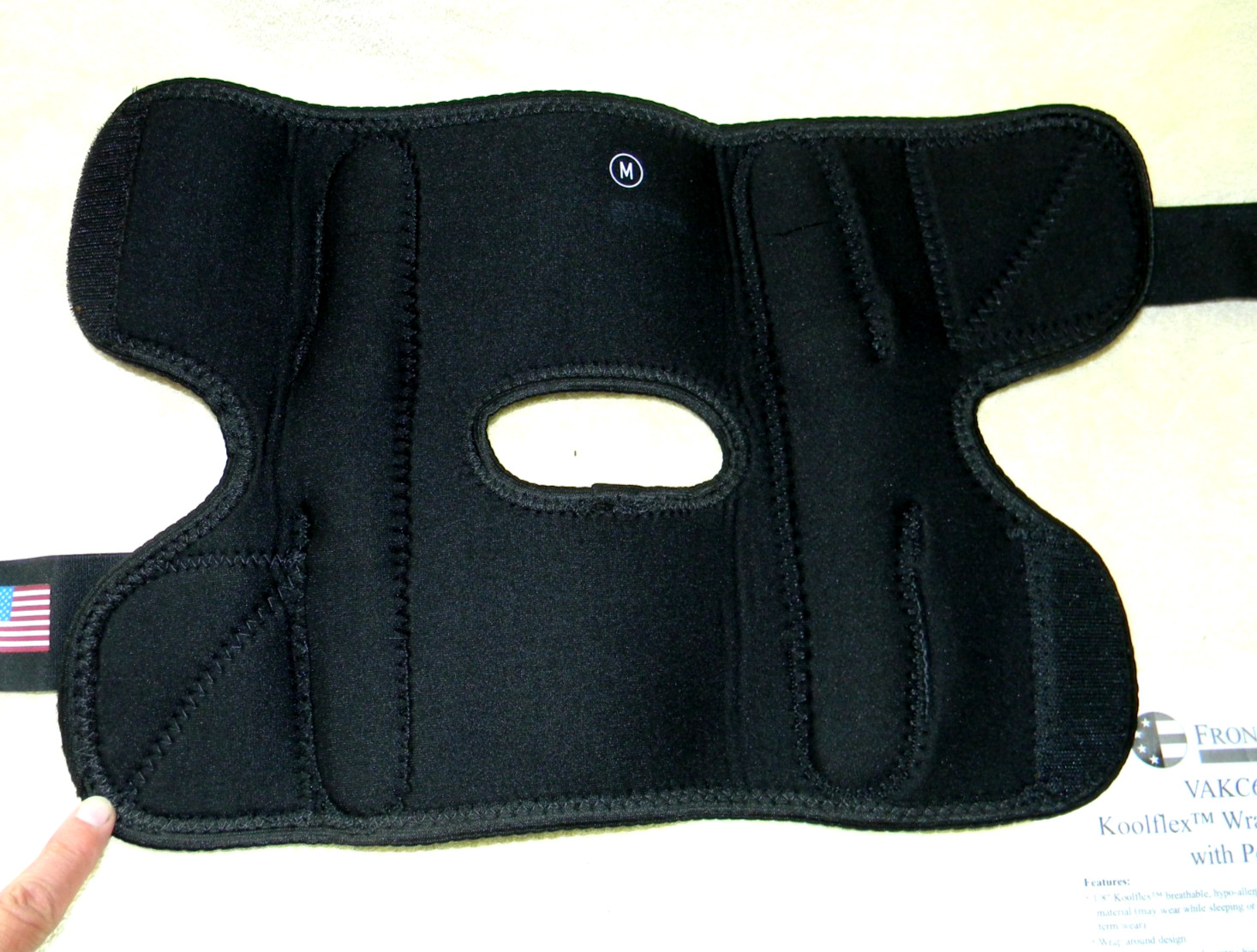Front Line Medical VAKC64 Koolflex Wrap Around Hinged Knee Brace ~ Size Medium