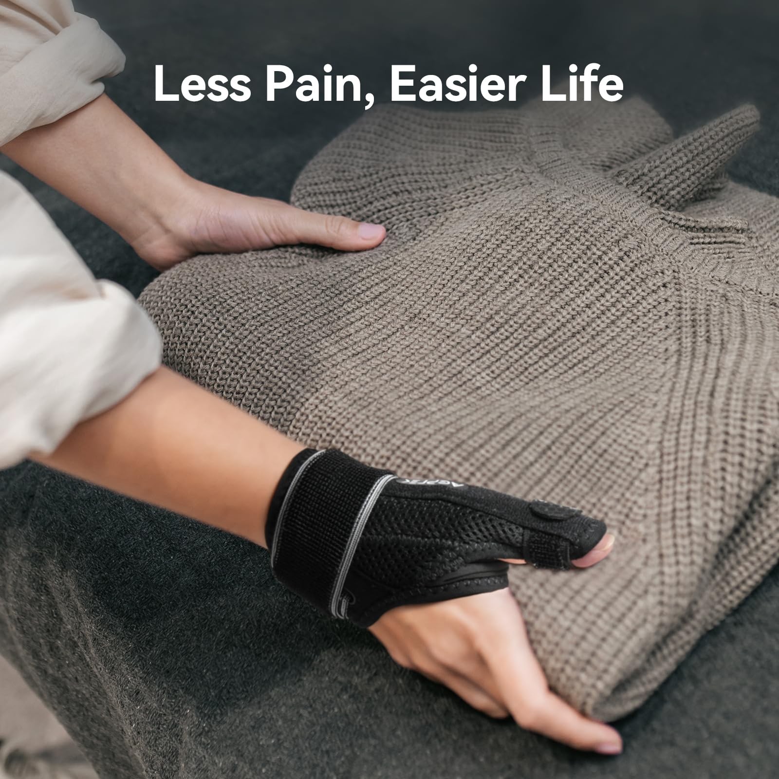 Agptek Trigger Thumb Splint For Women Men Right Left Hand Thumb Spica Support