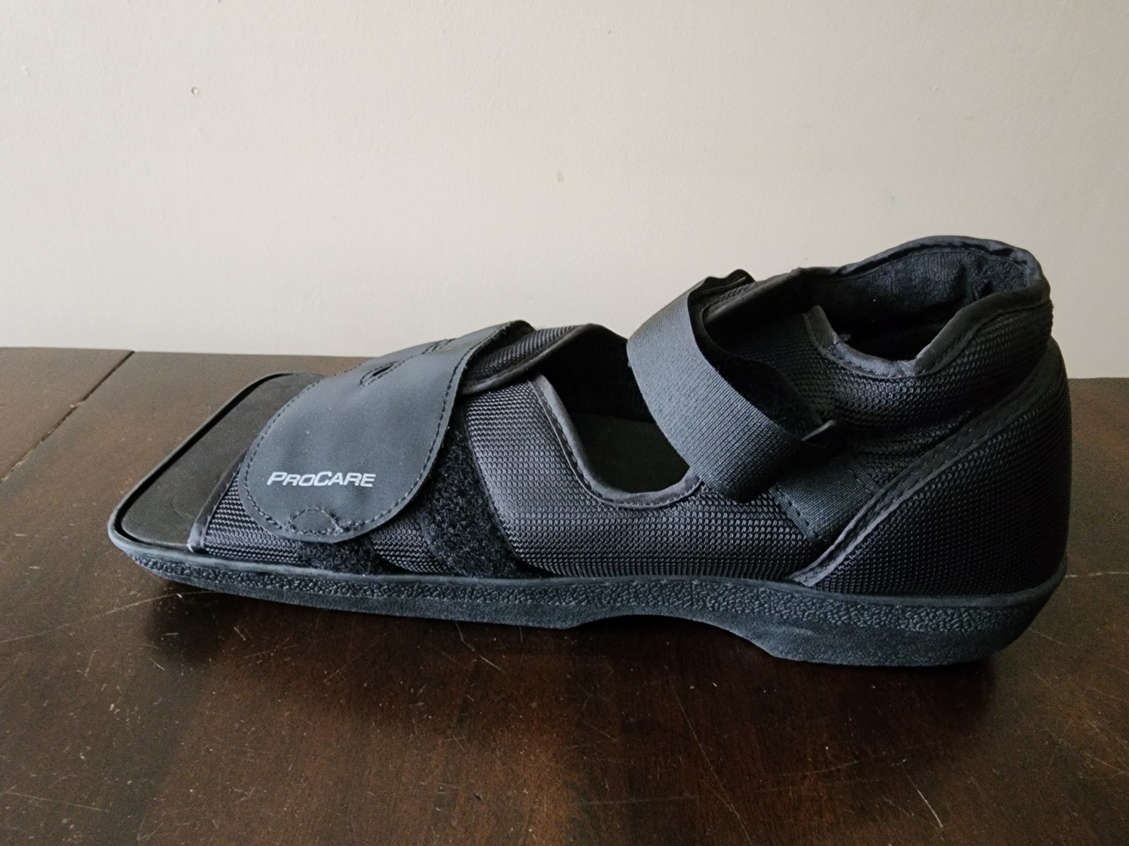 ProCare Squared Toe Post-Op Shoe Black XL Medical Recovery Walking Boot Surgical