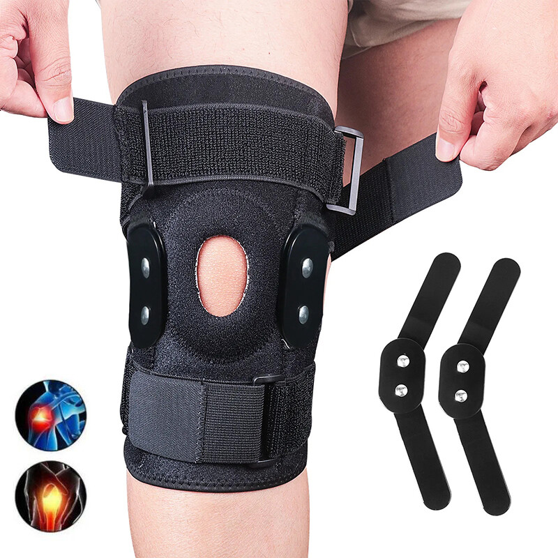 Decompression Hinged Knee Brace For Stable Support Pain Relief Meniscus Tear Gym