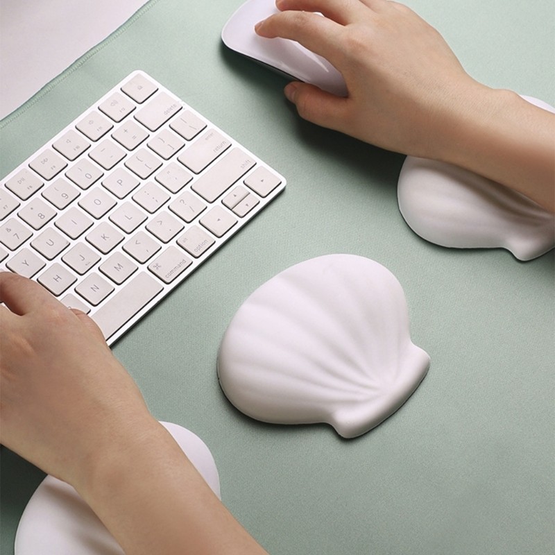 Silicone Mouse Wrist Rest Shell Nonslip Ergonomic Wrist Support for Mouse Easy