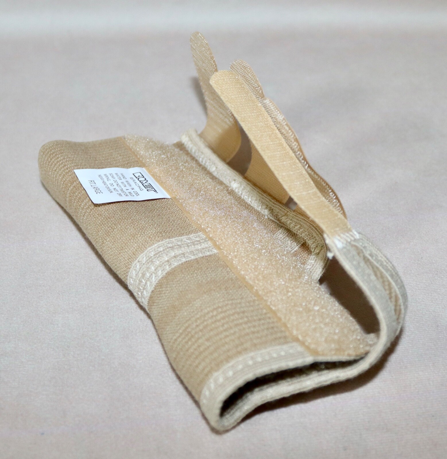 Biomet Bracing Elasto Fit Wrist Support ~ Adult Right Large ~ Beige #204115 NEW