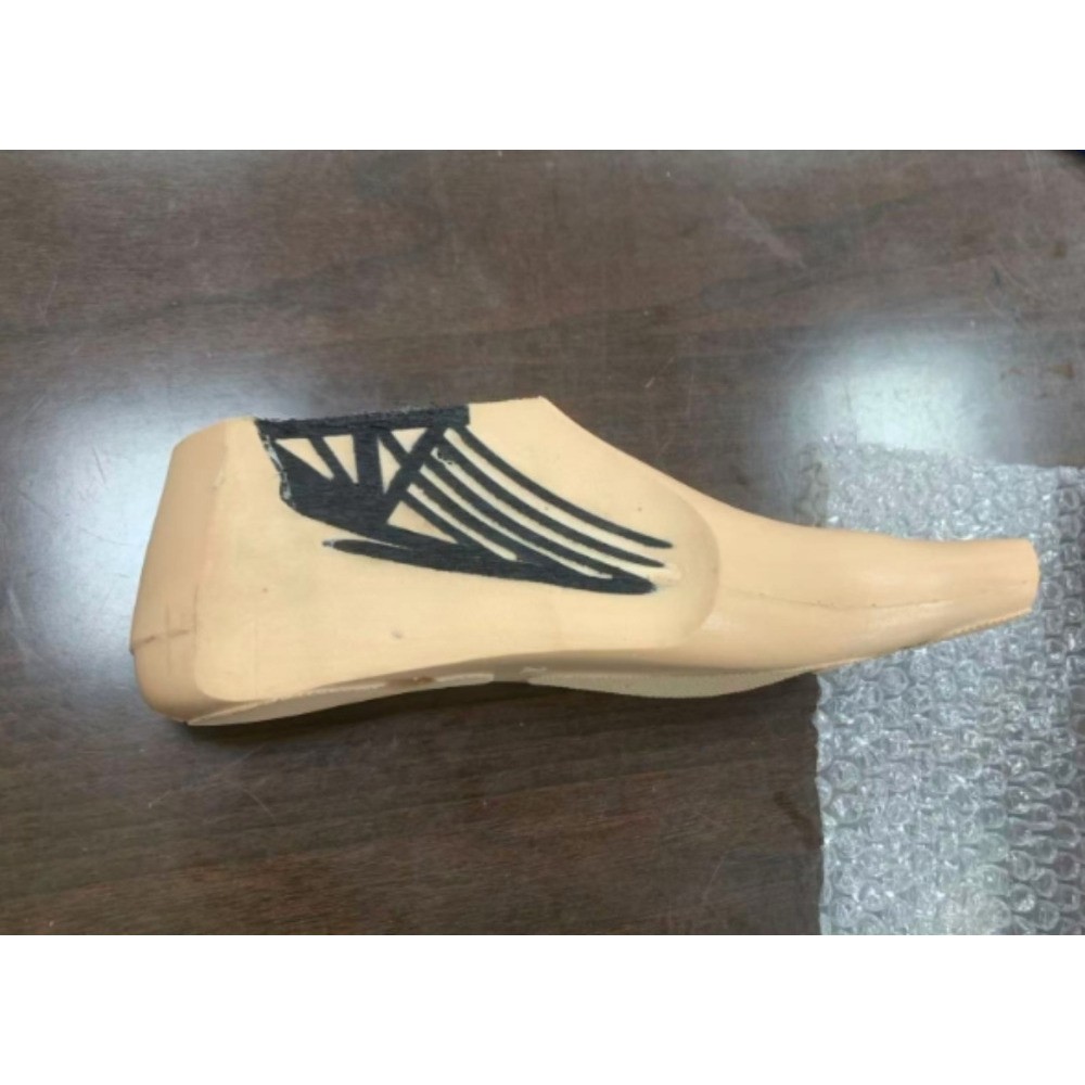 Waterproof SACH Prosthetic Foot w/ Carbon Fiber Keel 22-28cm L/R