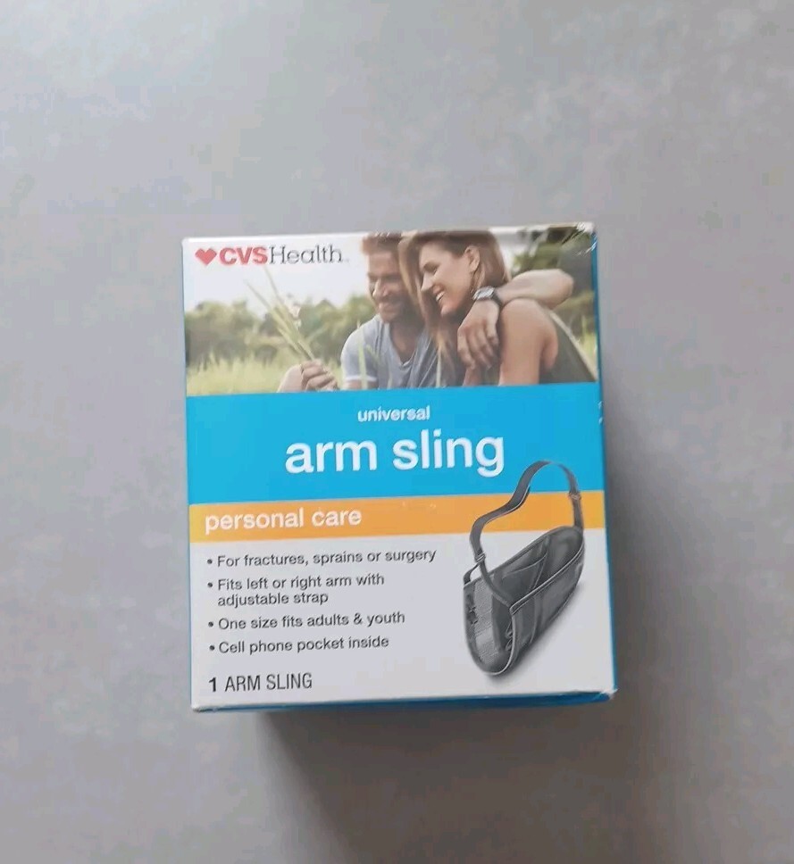 CVS Health Universal Arm Sling for Shoulder Injury With Adjustable Strap