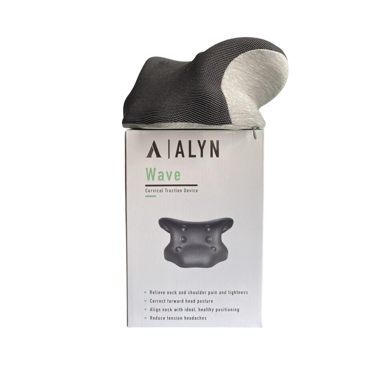 Alyn Wave Neck Traction Device – Cervical Spine Small, 9.59 Ounce, Black