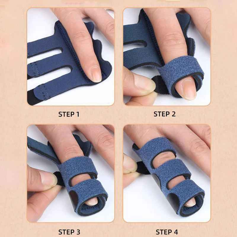 Finger Splint Finger Brace for Index Middle Ring Fingers Straightening Arthriti