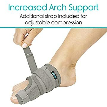Bunion Brace ( Pair ) Big Toe Corrector Straightener w Splint Hallux Valgus Pad