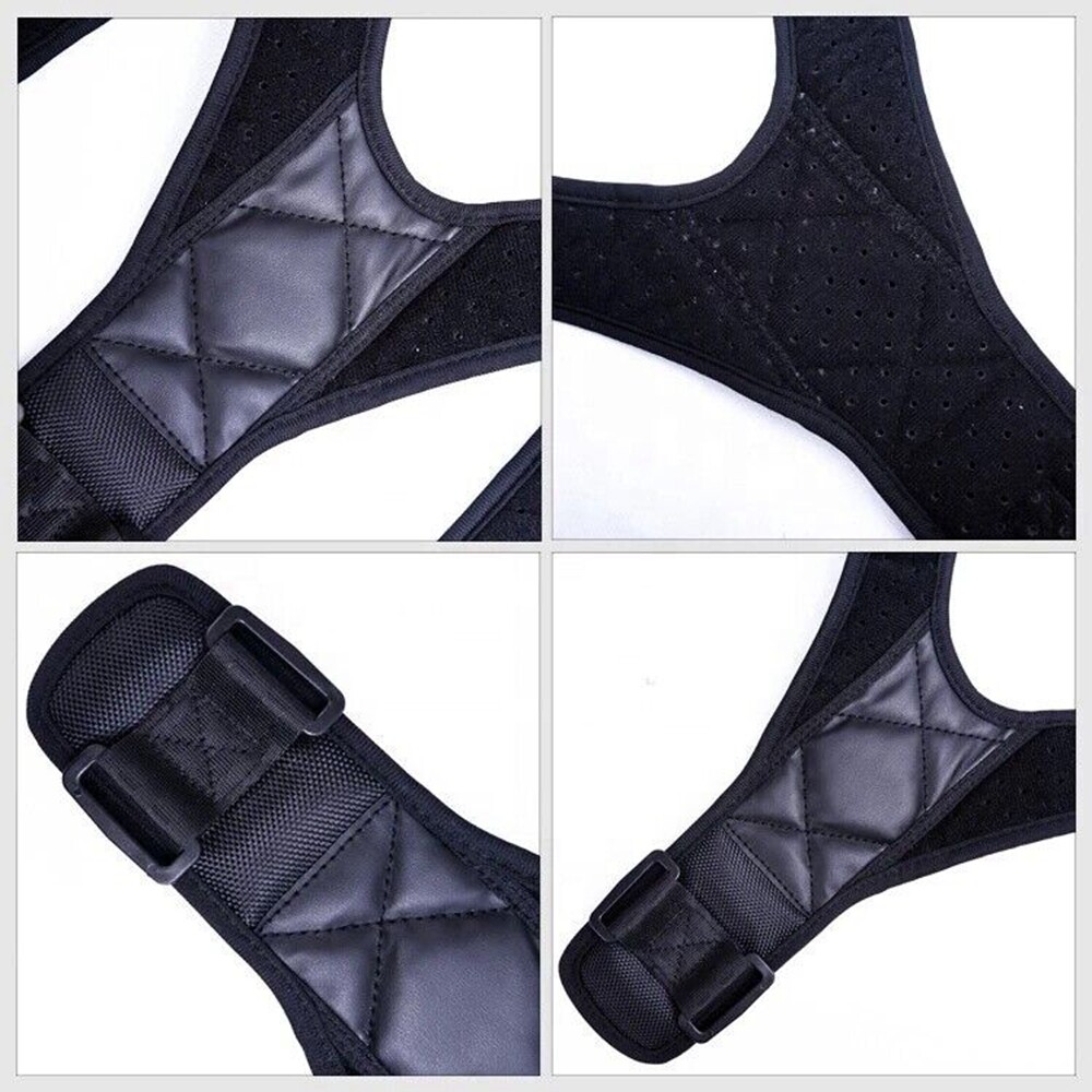 True Fit Posture Corrector Support Belt Adjustable Women Men Medical Clavicle US