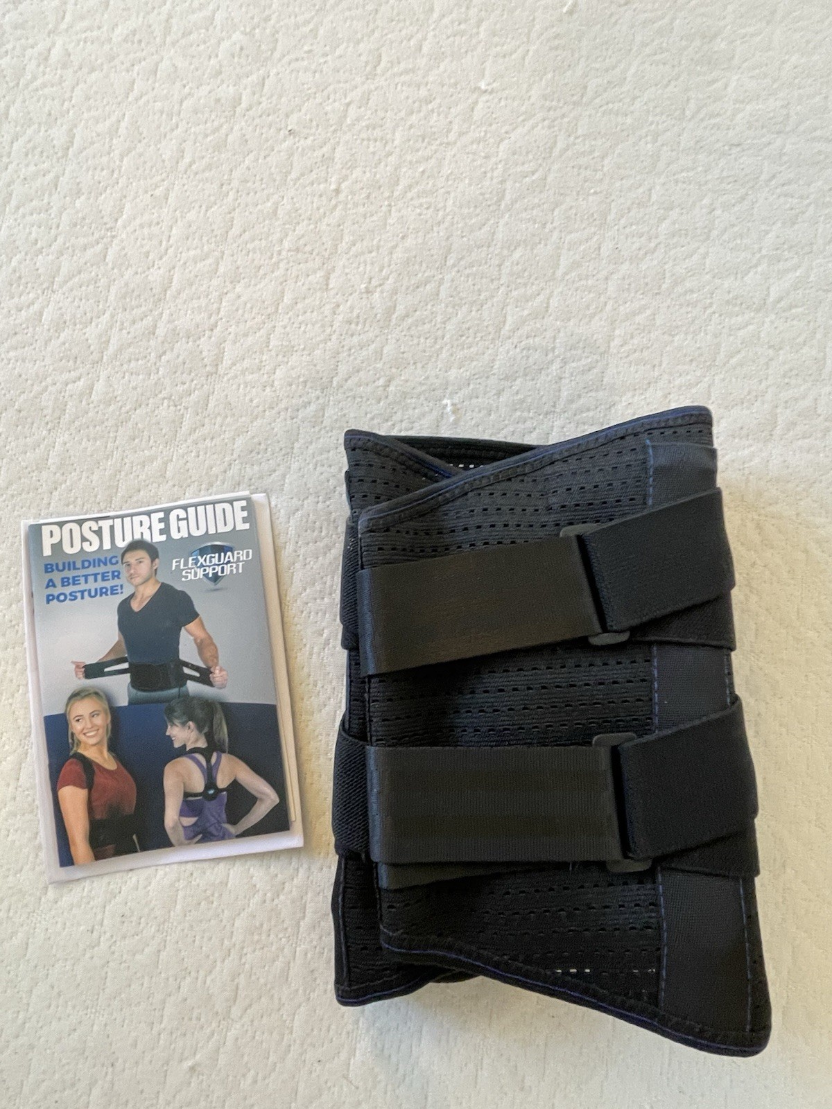 Flexguard Support Fully Adjustable Posture Correction Lumbar Straightener M New