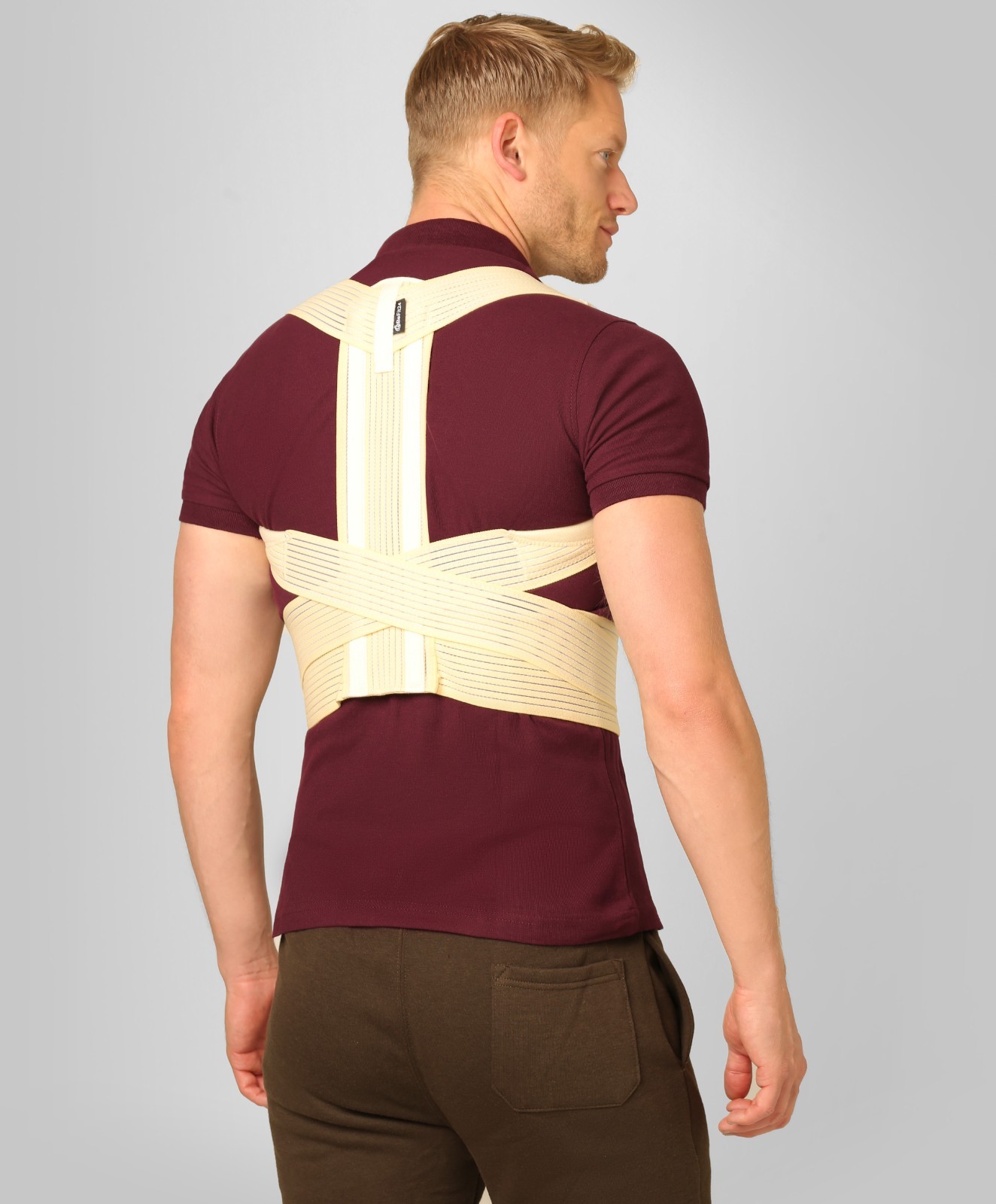 BeFit24 Posture Corrector w/ Metal Inserts | Back Support Brace | Unisex| XS-XL