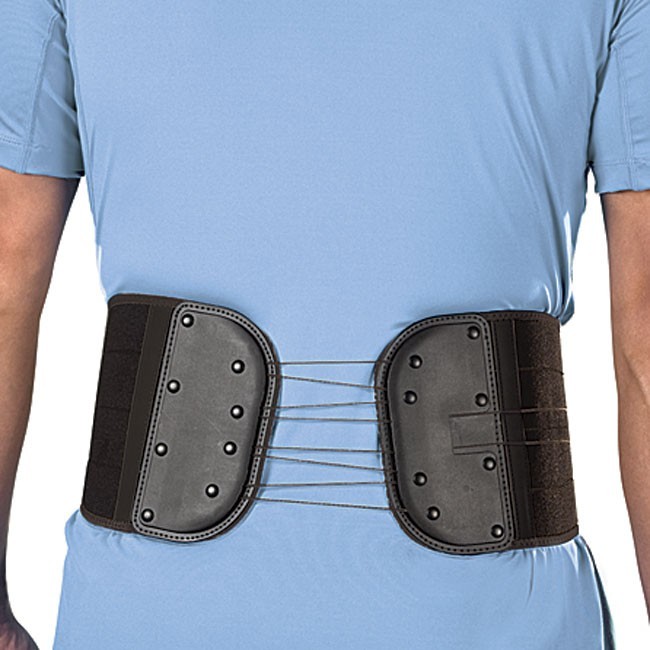 Mueller Green Adjustable Back and Abdominal Support – Black