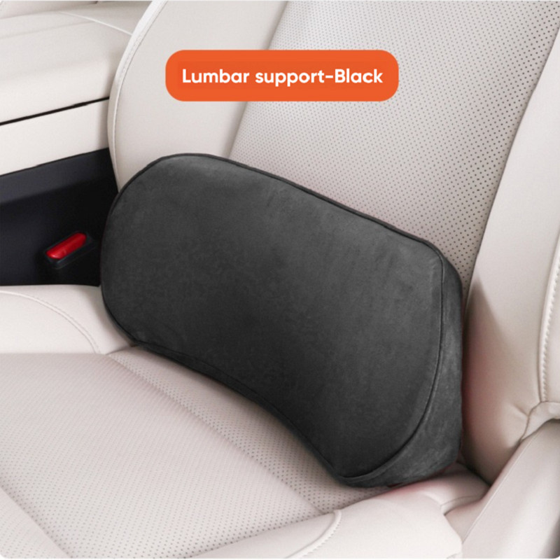 Car Lumbar Support Memory Foam Cushion Back Pillow Waist Tailbone 39x17cm/15×7″