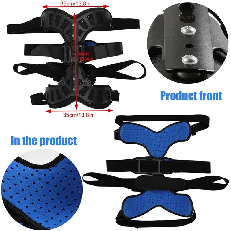 Adjustable Scoliosis Posture Corrector Adults Health Support Brace Posture