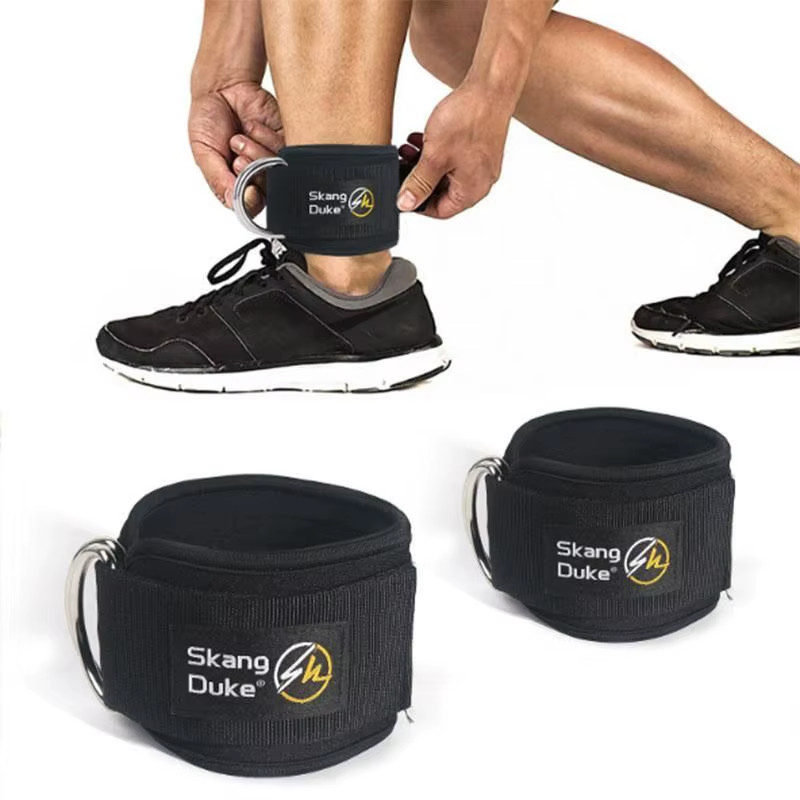Padded Ankle Straps for Cable Machines Gym Fitness Leg Glute Attachment 1 2PCS