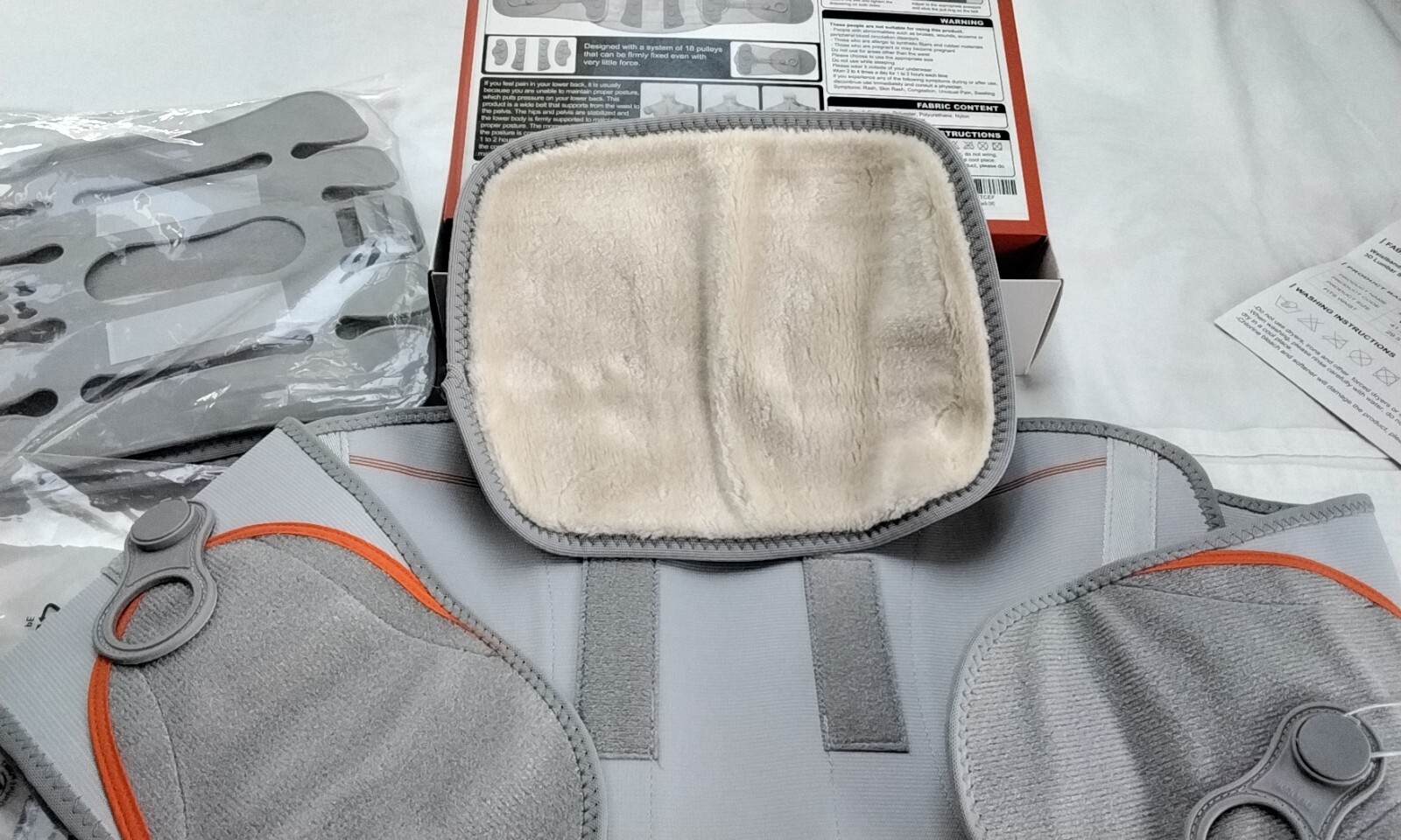 MISITEMO Lumbar Support Belt Back Brace For Lower Back Pain Breathable – Medium