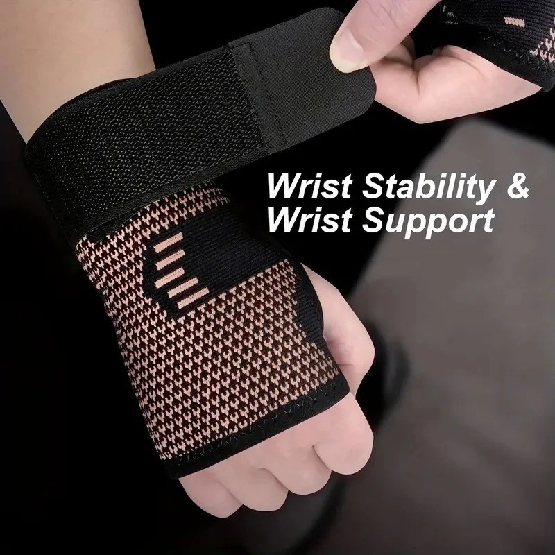 Wrist Hand Support Brace Carpal Tunnel Sprain Arthritis Gym Sports Right / Left