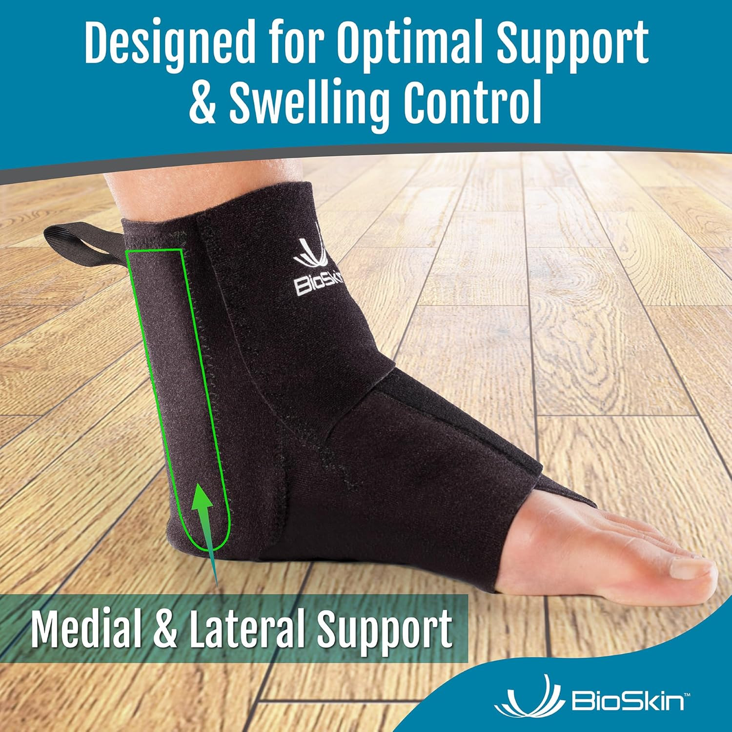 Ankle Compression Wrap – Support Brace for Injury Recovery & Surgery Relief