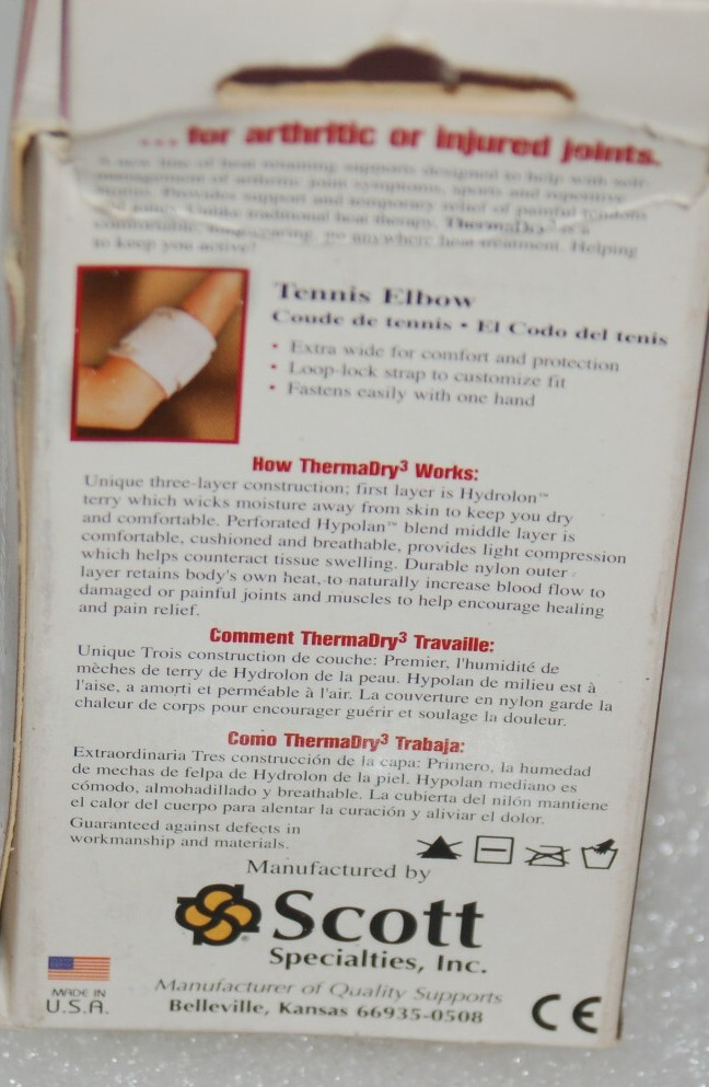 PREFERRED FIRST TENNIS ELBOW OR ARTHRITIS SUPPORT BAND SMALL 10″ READ DESCRPTION