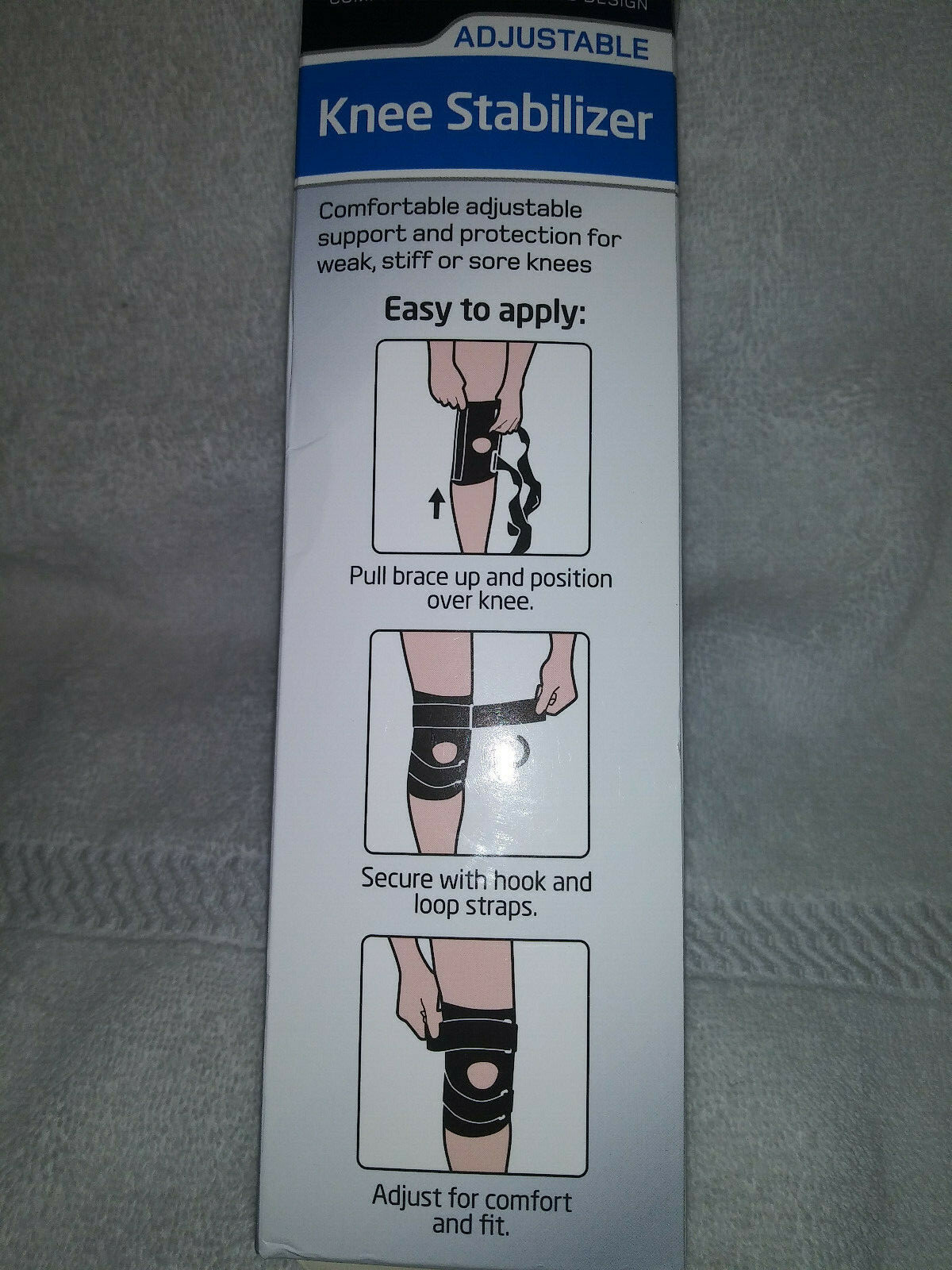 Meijer Delux Small / Med Adjustable Knee Stabilizer ~ Brand New
