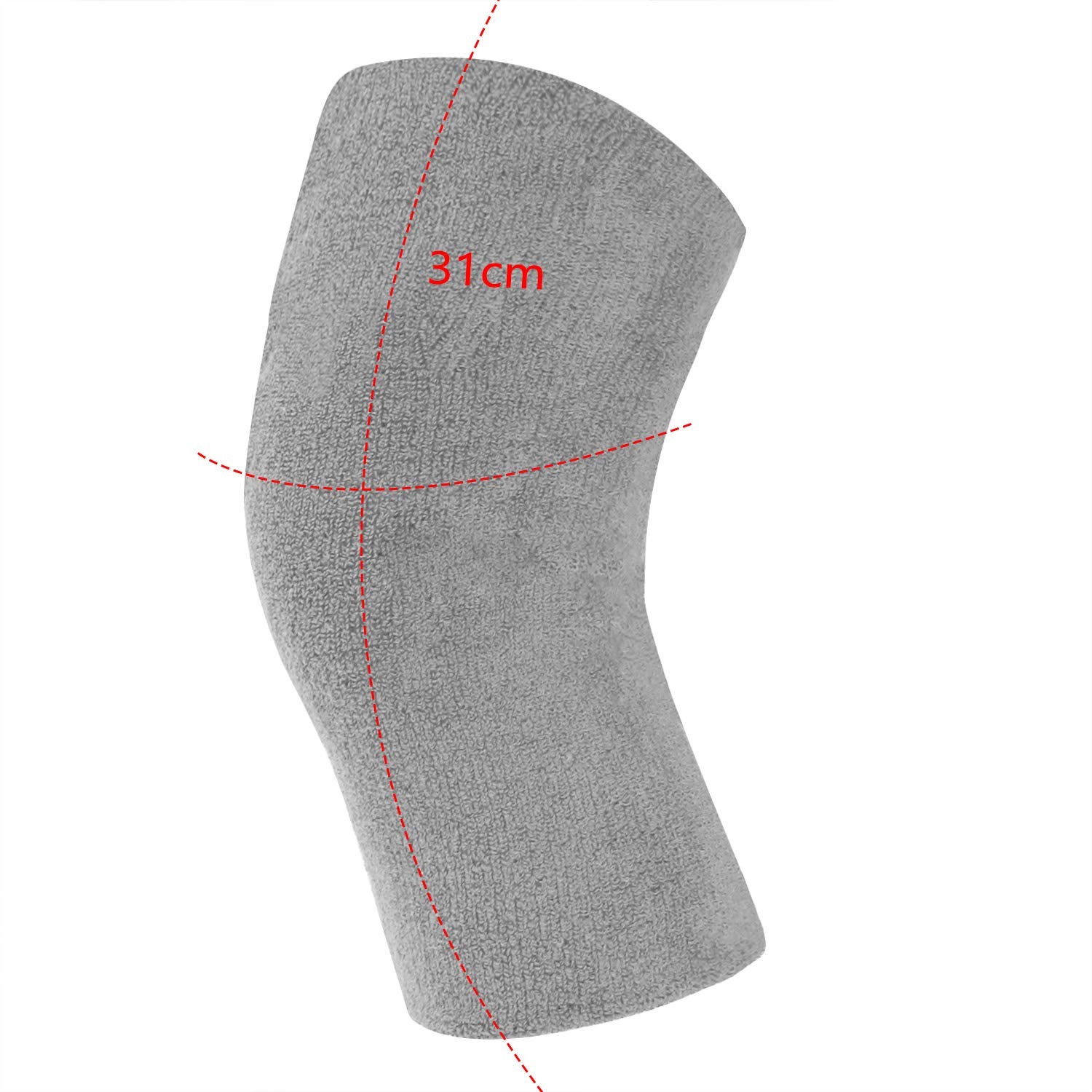 Thermal Knee Braces Elastic Compression Sleeve Leg Warmers Arthritis Support Pad