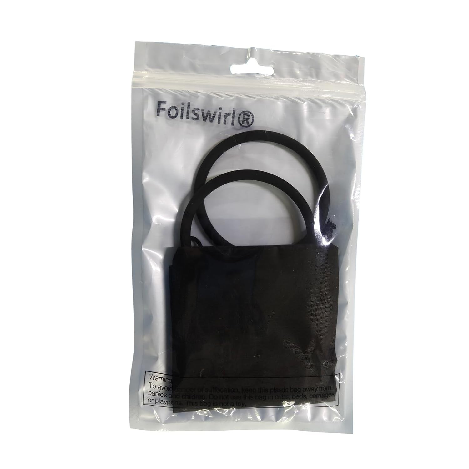 Adjustable Patella Knee Support Band – Lightweight Silicone Brace, Black, Size M