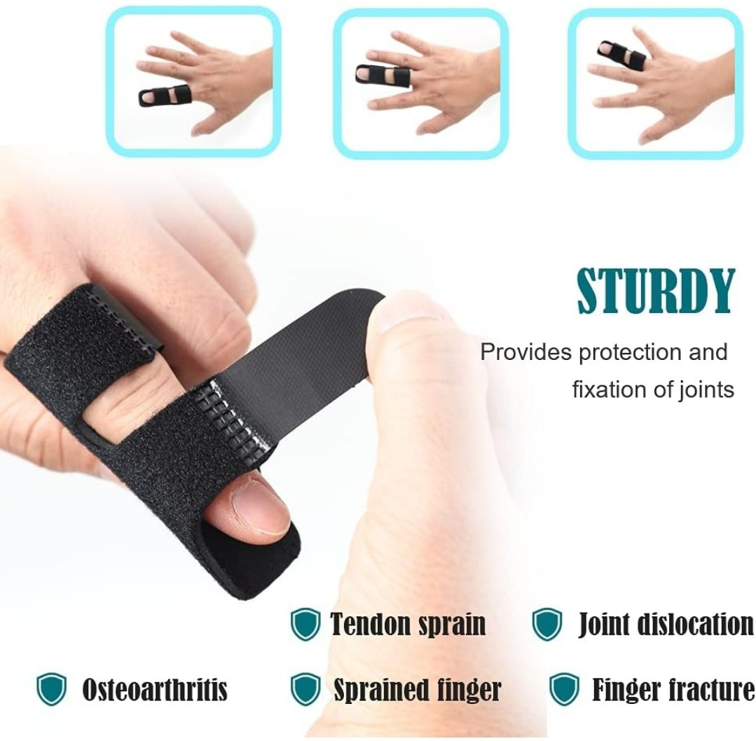 4 Pcs Trigger Finger Splints/Brace for Knuckle Immobilization, Broken Protector