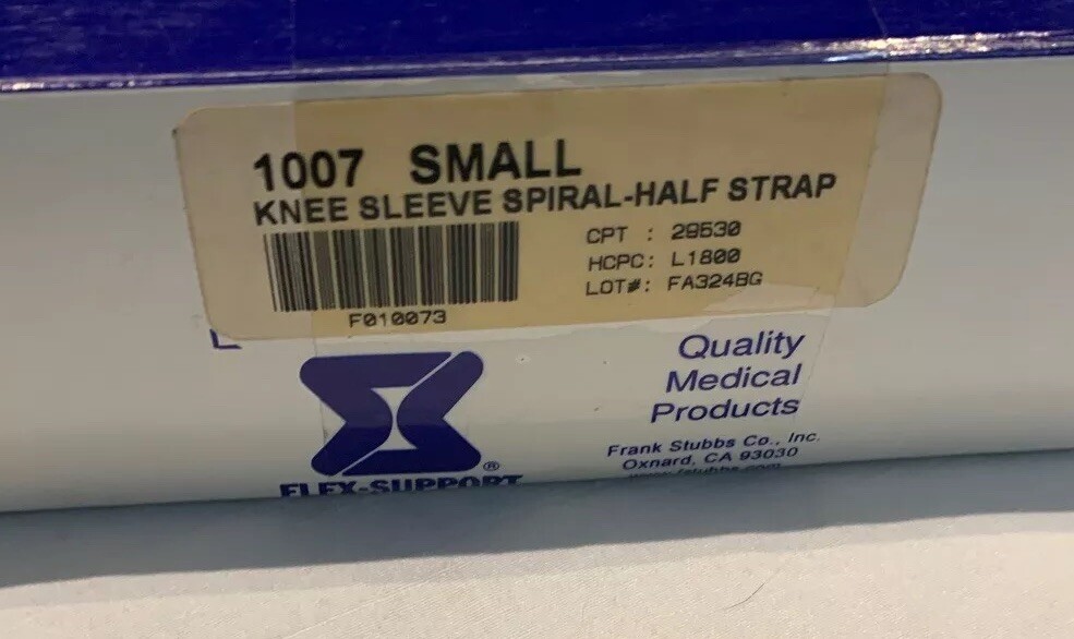 Flex-Support Knee Sleeve/ Brace Budget Neoprene 1007 Small