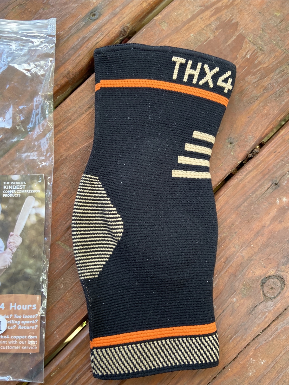 Thx4COPPER Infused Compression Ankle Brace Silicone Ankle Sleeve Support NWT