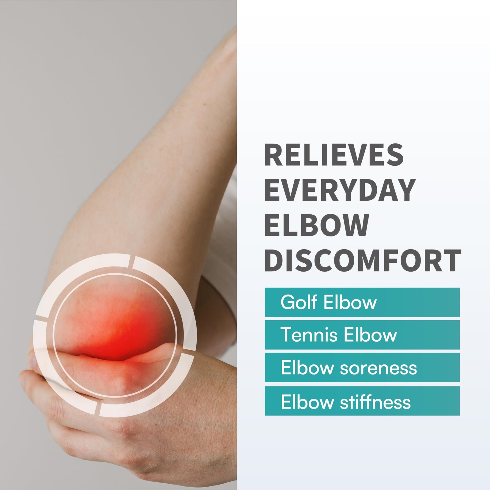 Vs Vital Salveo Vital Salveo Elbow Brace Compression Sleeve For Tendonitis And