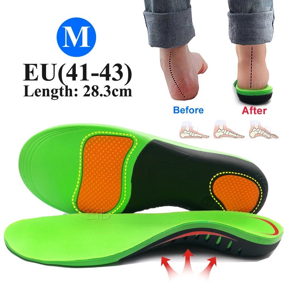 Best EVA Orthopedic Shoes Sole Insoles For feet Arch Foot Pad X/O Type Leg Corre