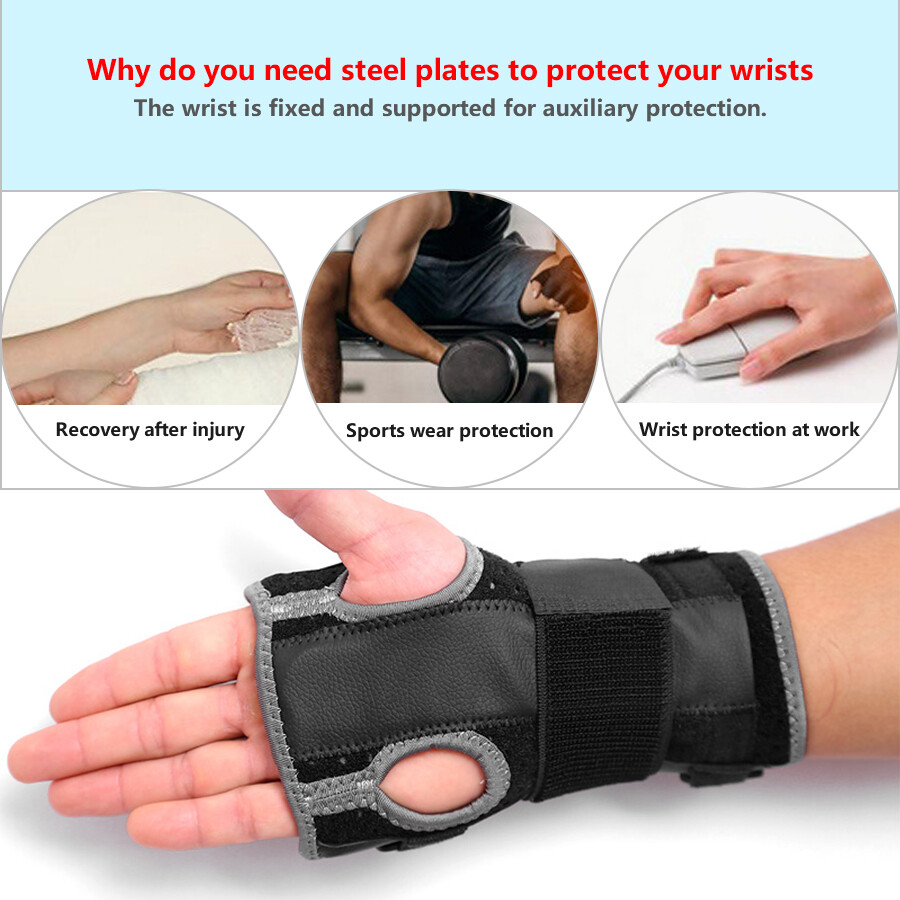 Wrist Hand Brace Support Carpal Tunnel Compression Gloves Arthritis Splint Pain