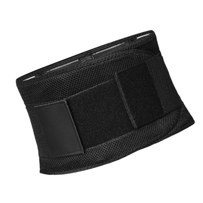 Reinforced Lumbar Support Belt Moisture Wicking Fabric with Ergonomic Design