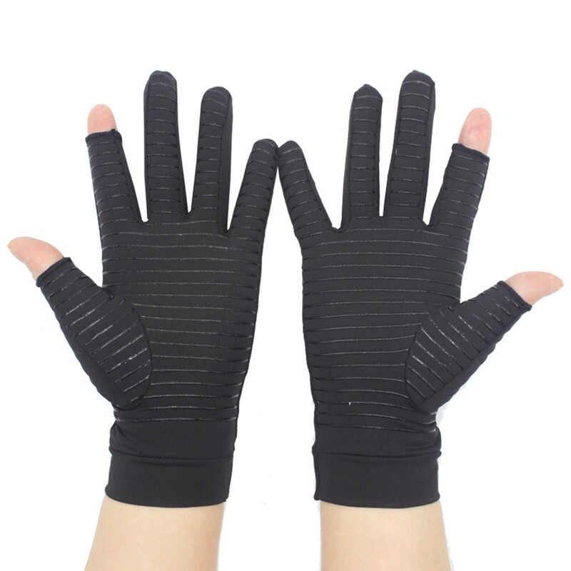 Fitness Sport Cycling Gloves Ache Pain Joint Relief Breathable Non-slip 1 Pairs✔