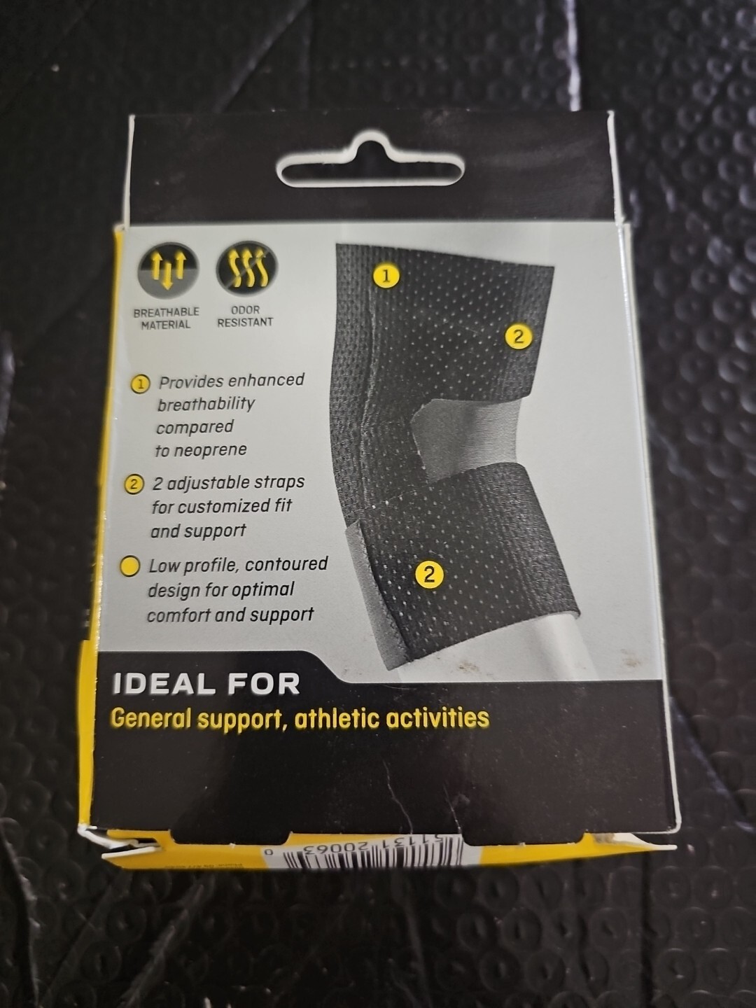 3M Futuro Elbow Performance Comfort Moderate Support Adjustable Wrap Brace Black