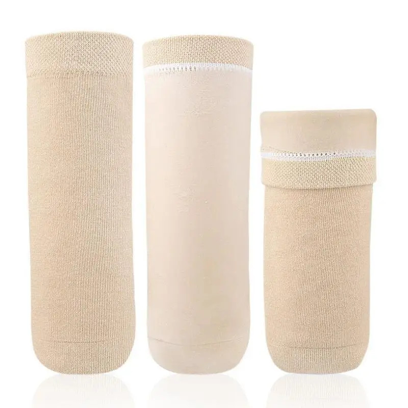 Below Knee Prosthetic Gel Sleeve – High Elasticity Stump Shrinker with.