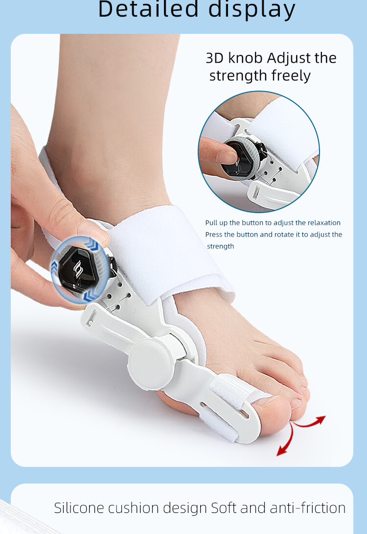 Unisex Bunion Corrector Hallux Valgus Corrector Orthopedic Big Toe Separator NCW