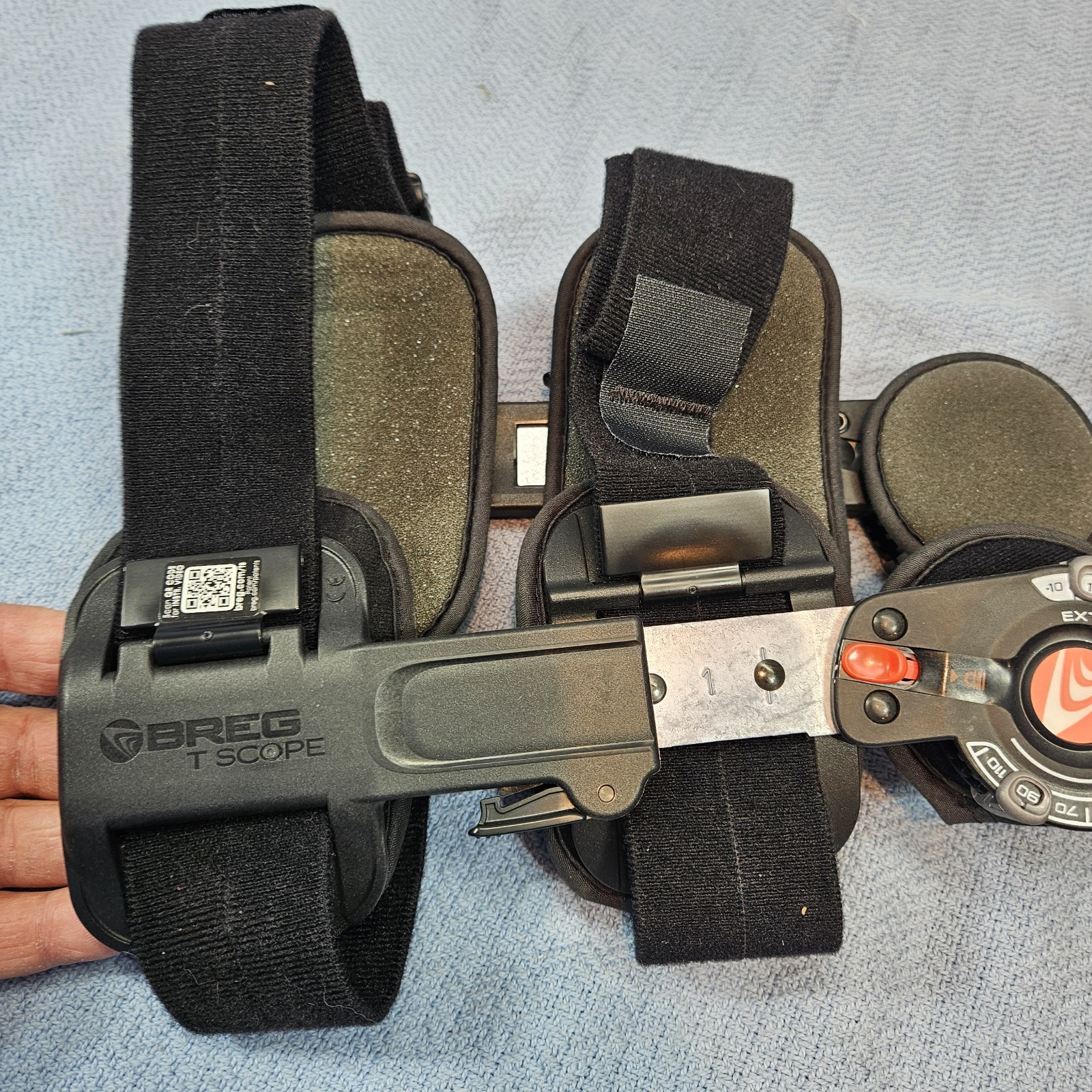 BREG Flex T-Scope Premier Post-Op Hinged Adjustable Knee Brace Right/Left Leg