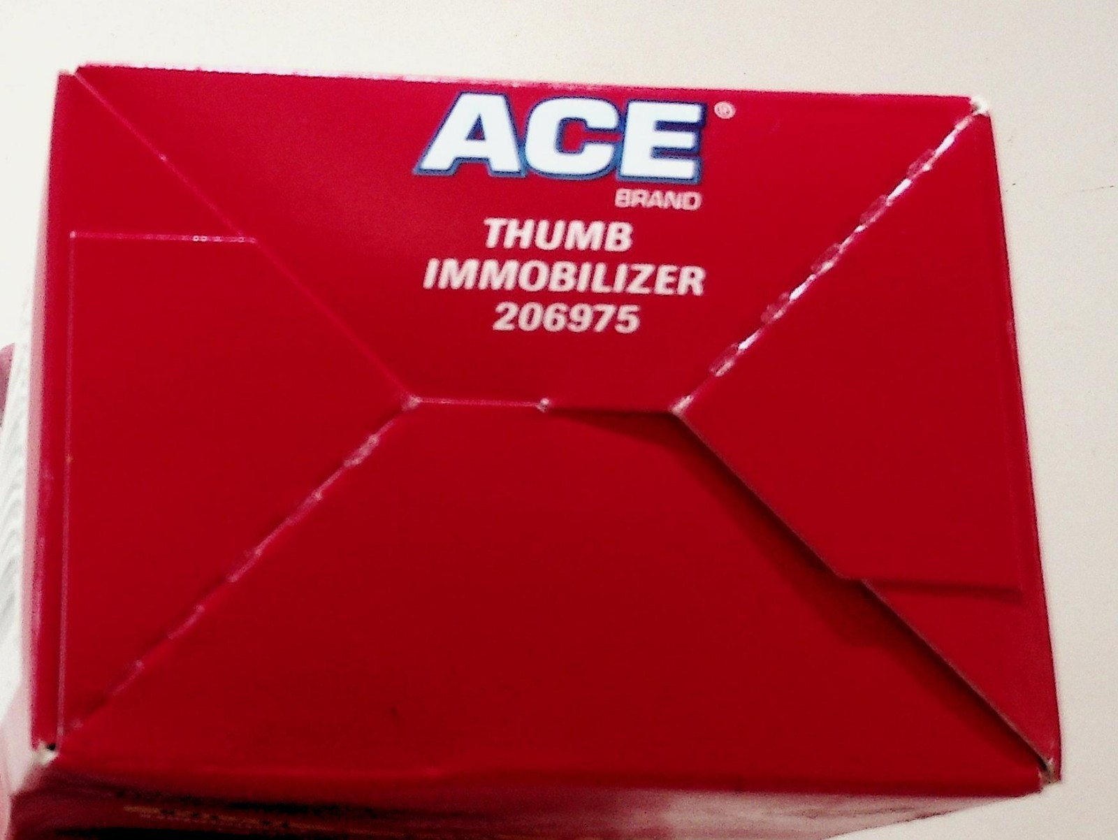 ACE Thumb Immobilizer Regular 206975 Antimicrobial Brace New