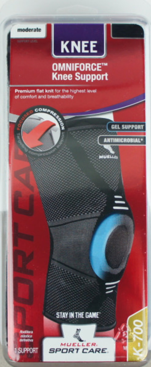 Mueller Sports Medicine Omniforce Knee Support, Small – X-Large