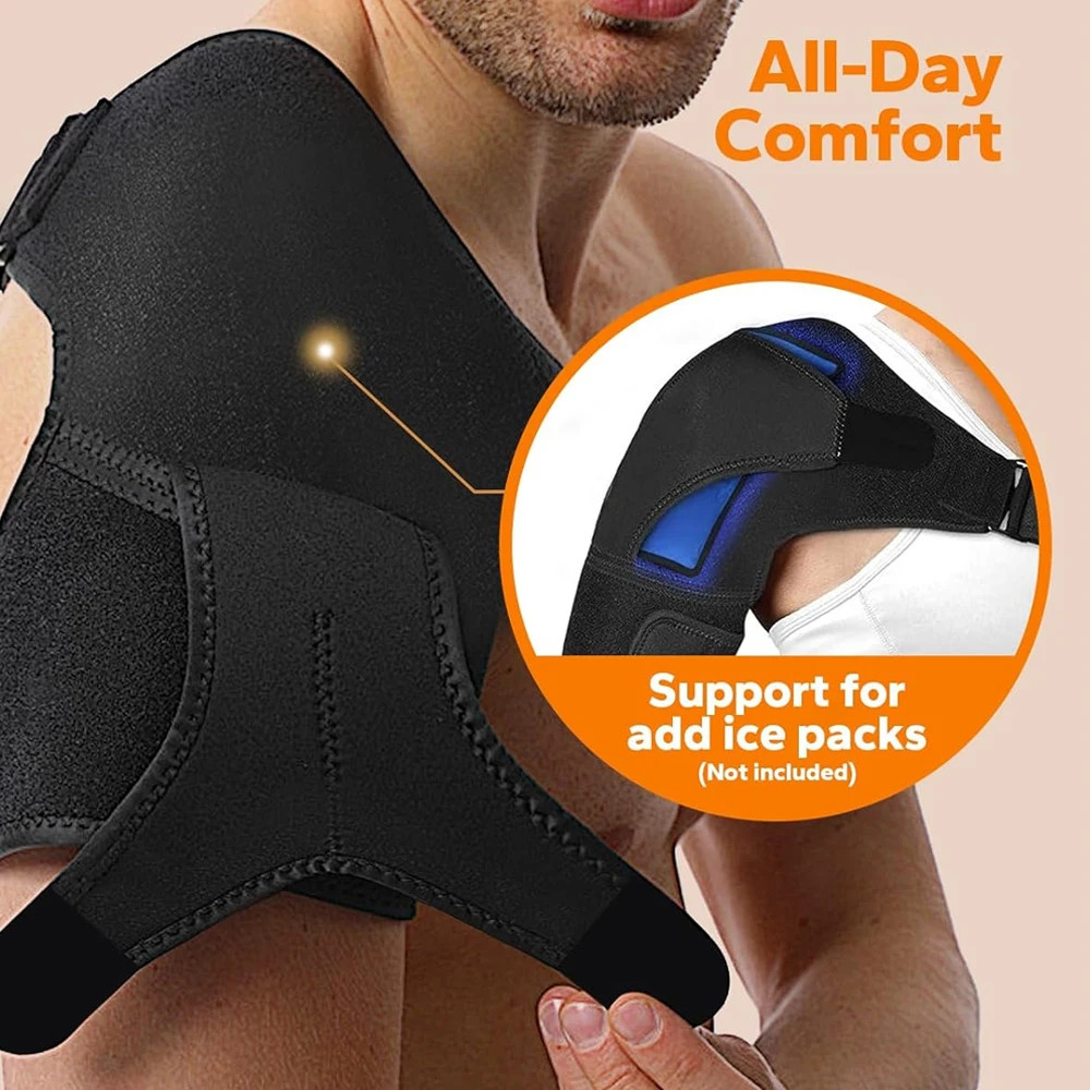 Shoulder Support Sleeve for AC Joint Relief and Shoulder Stability,