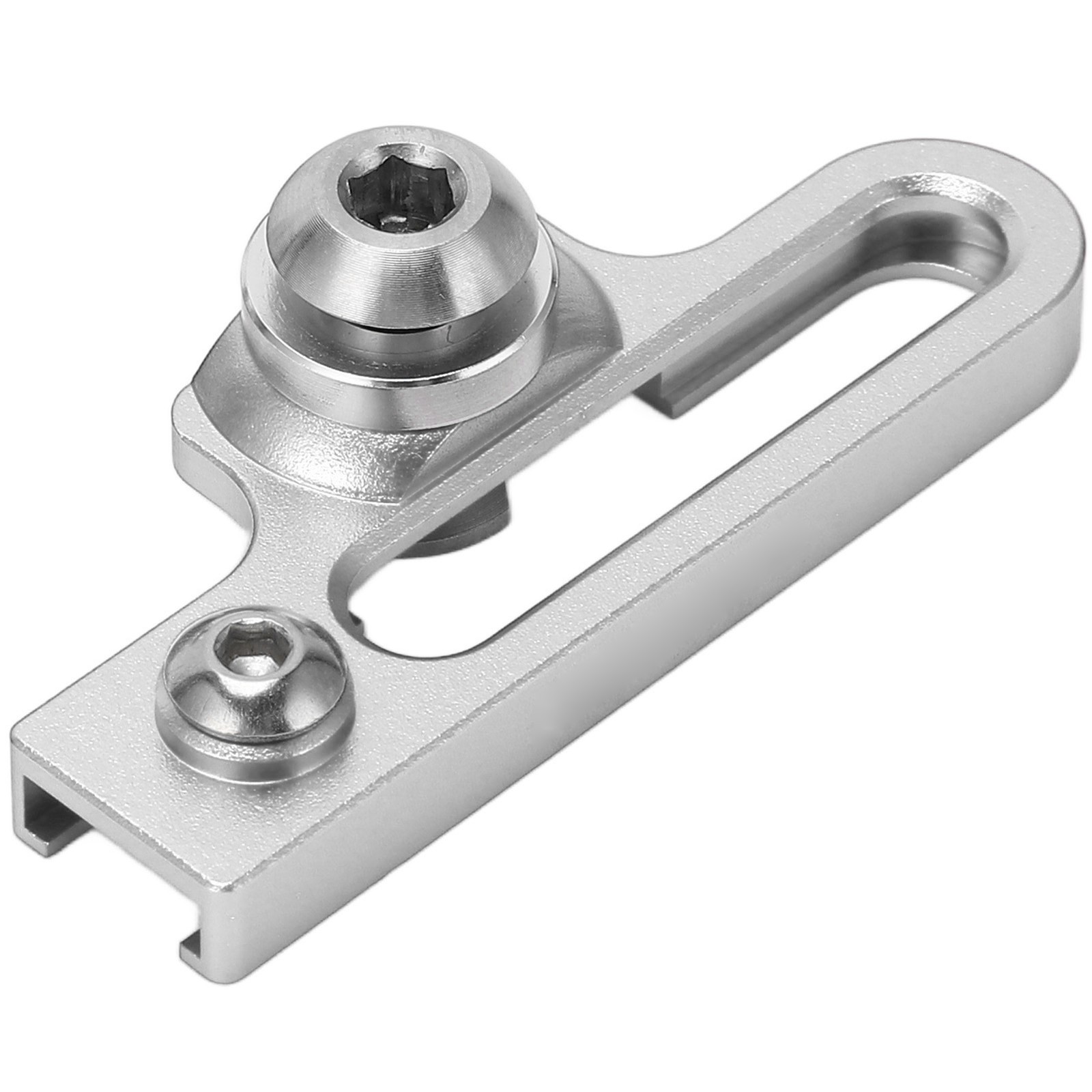 2pcs Bike C-Clamp Brake Adapter For Road Bicycles Silver