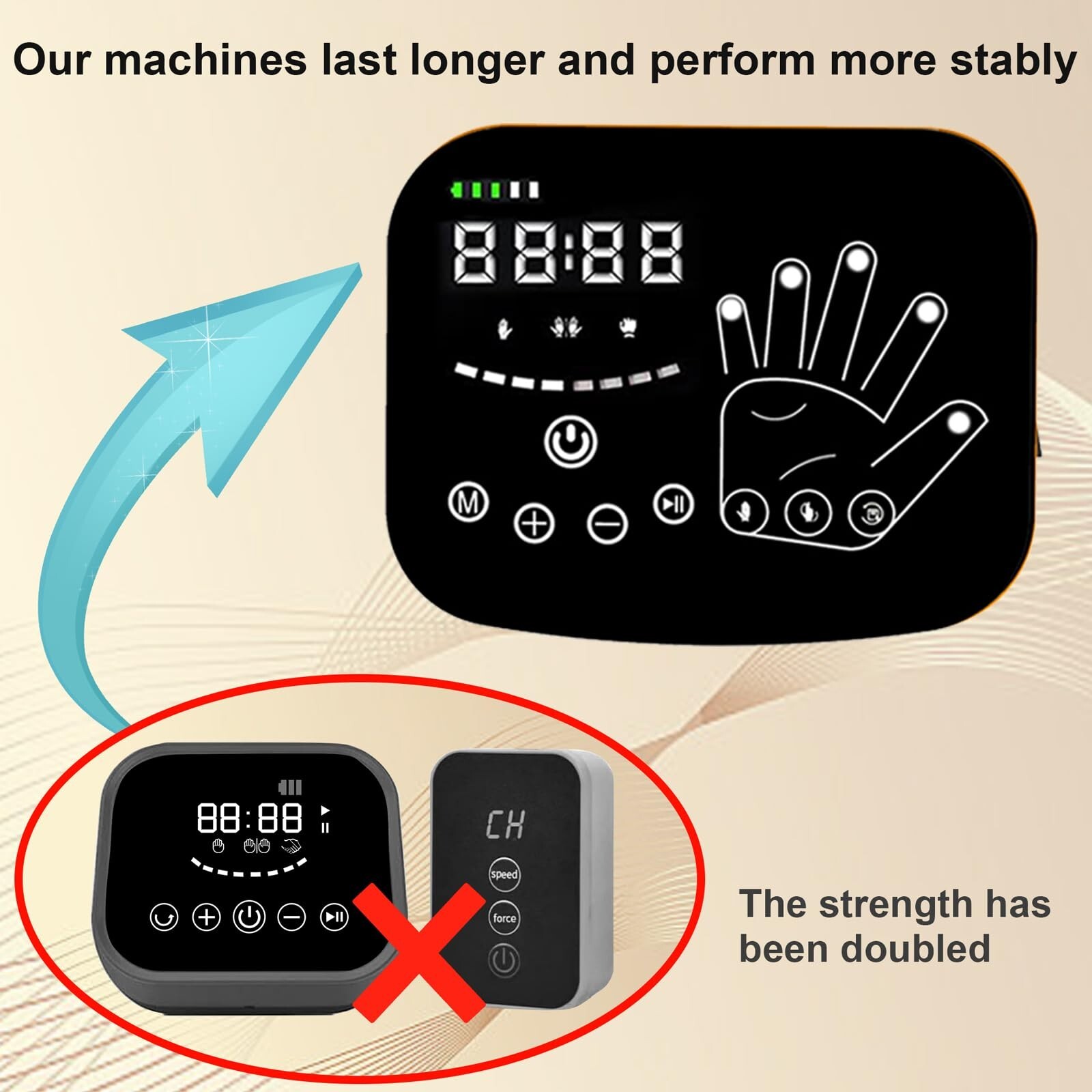 Rehabilitation Robot Gloves Trainer For Arthritis Stroke Hemiplegia Patients