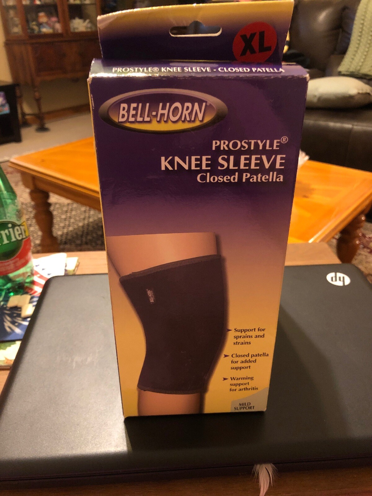 Bell-Horn Prostyle Knee Sleeve Closed Patella X-Large, NIB