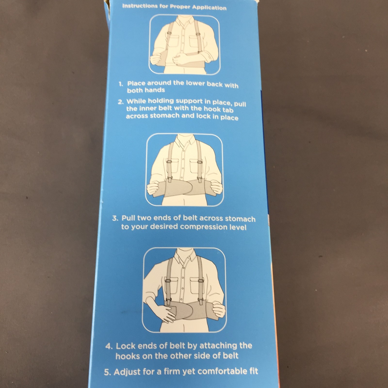 Walgreens Work Belt with Adjustable Suspenders Advanced Support – One Size