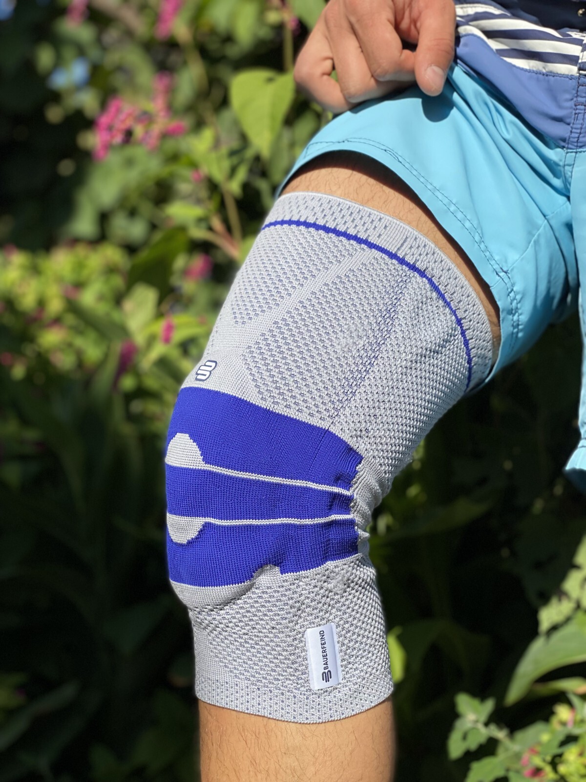 Bauerfeind GenuTrain Size 2 Knee Joint Brace Patella Support ACL MCL Meniscus